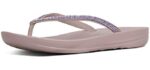FitFlop Women's Iqushion Sparkle - Flip-Flops for Pregnancy