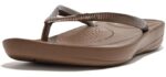 Fitflop Women's Iqushion - Cushioned Flip-Flops for Athlete’s Foot 