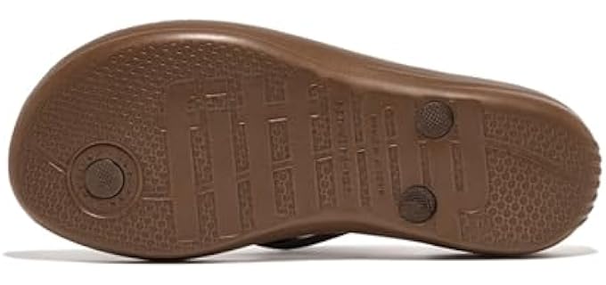 Fitflop Women's Iqushion - Cushioned Flip-Flops for Athlete’s Foot 
