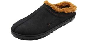 Flojos Men's Que Lined - Slipper for Cracked Heels