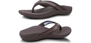 Footminders Women's Baltra - Walking Flip-Flops for Diabetic Feet