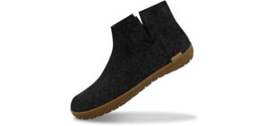 Glerups Men's Wool - Bootie Slippers
