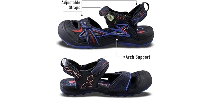 Gold Pigeon Shoes Unisex Easy Snap - Toe Guard Sandal for Cycling