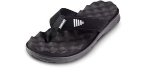 Gone for a Run Men's Recovery - Flip Flop Sandal for Running Recovery
