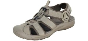Grition Men's Summer Hiking - Comfy Hiking Sandals