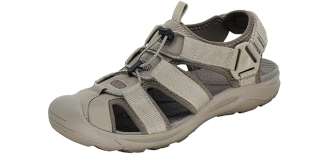 Grition Men's Summer Hiking - Comfy Hiking Sandals