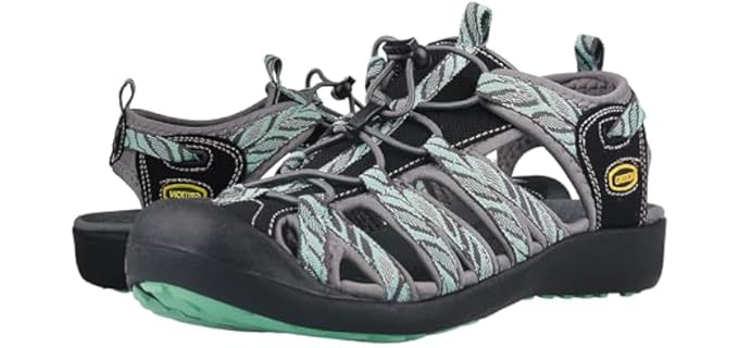 Grition Women's Fisherman - Lightweight Hiking or Backpacking Sandals
