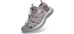 Grition Women's Closed Toe - Hiking and Beach Sandals