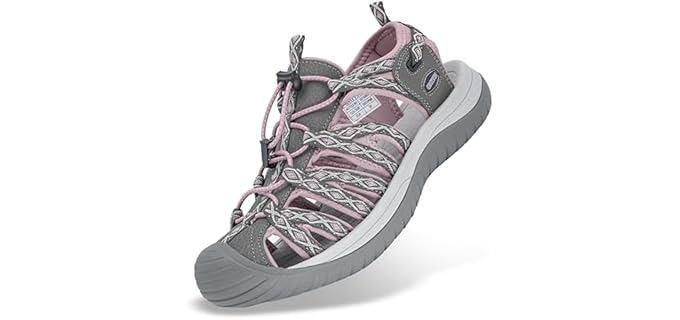 Grition Women's Closed Toe - Hiking and Beach Sandals