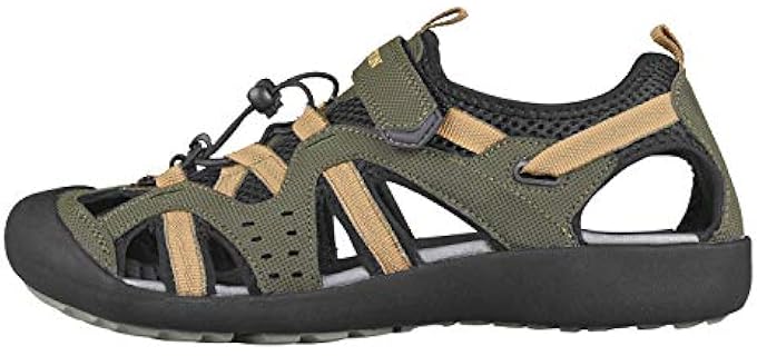 Grition Men's Fisherman’s - Athletic Hiking and Walking Sandals