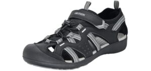 Grition Men's Closed toe - Hiking and Beach Sandals