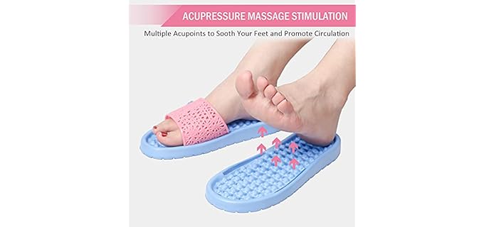WMM Women's Acupressure - Massage Sandals