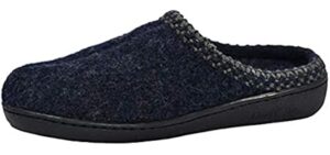 Haflinger Men's AT - Slippers with Arch Support