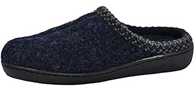 Haflinger Men's AT - Slippers with Arch Support