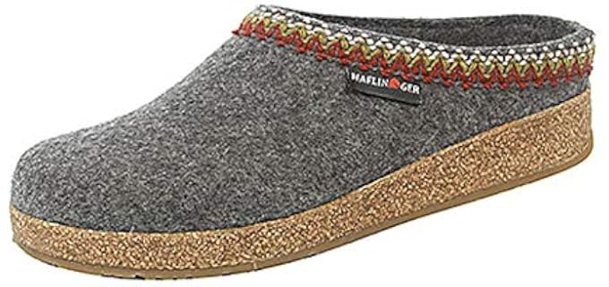 Haflinger Women's ZigZag - Cork Slippers