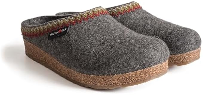 Haflinger Women's ZigZag - Cork Slippers