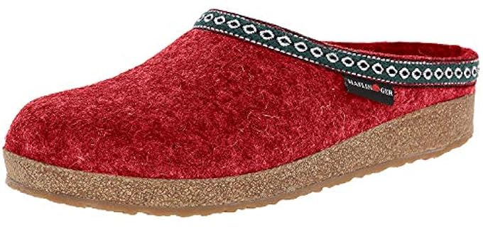 Haflinger Women's Clog - Clog Orthopedic Slippers