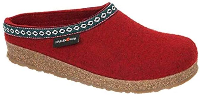 Haflinger Women's Clog - Clog Orthopedic Slippers