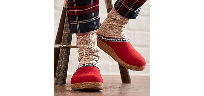 Halflinger Men's Clog - Cork Slippers