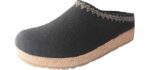 Haflinger Men's ZigZag - Cork Slippers