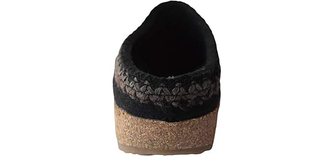 Haflinger Men's ZigZag - Cork Slippers