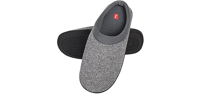 Hanes Men's Clog - Slipper for Achilles Tendonitis