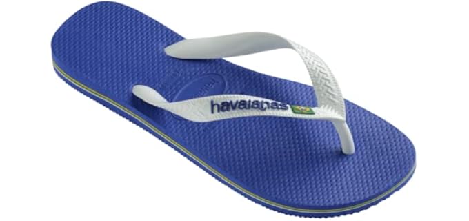 Havaianas Men's Brazil - Beach Flip-Flops for Athlete’s Foot