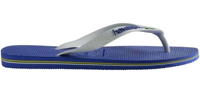 Havaianas Men's Brazil - Beach Flip-Flops for Athlete’s Foot