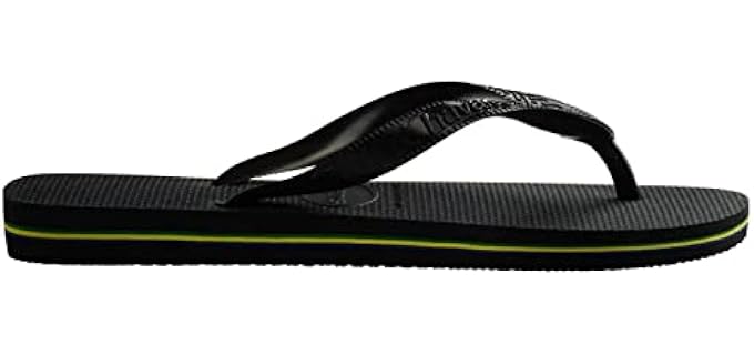 Havaianas Men's Brazil - Beach Flip Flops for Narrow Feet
