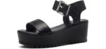 Herstyle Women's Carita - Platform Wedge Sandal