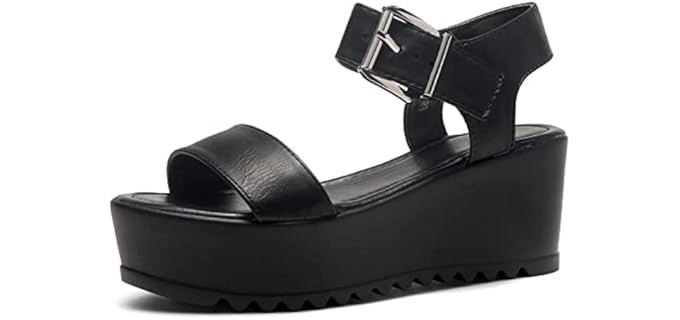 Herstyle Women's Carita - Platform Wedge Sandal