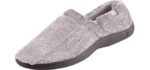Isotoner Men's Microterry - Slippers with Arch Support
