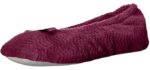 Isotoner Women's Chevron - Ballet Slippers 