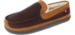 Izod Men's Classic - Memory Foam Slippers