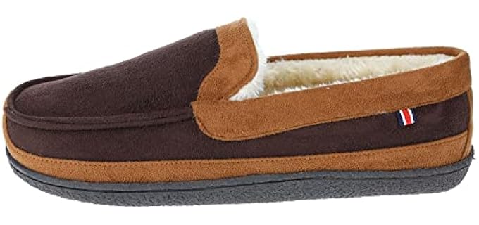 Izod Men's Classic - Memory Foam Slippers