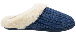 Izod Women's Classic - Memory Foam Slippers