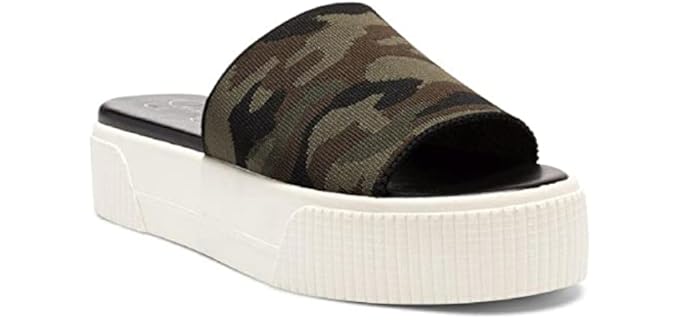 Jessica Simpson Women's Ezira - Platform Slide