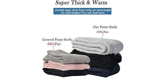 Jormatt Men's Three Pairs - Knit Slipper Socks
