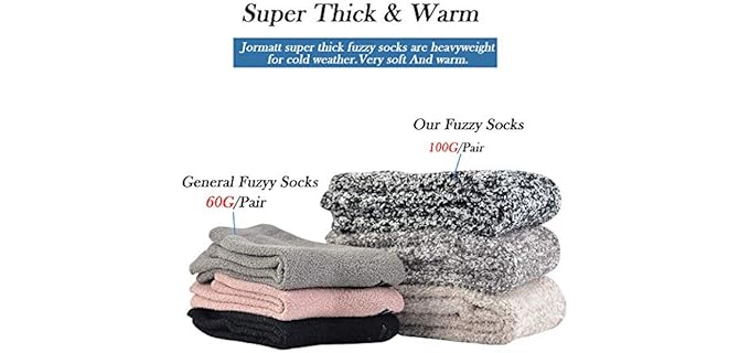 Jormat Women's Three Pairs - Knit Slipper Socks