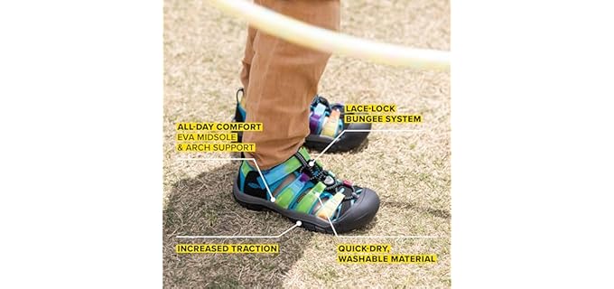 Keen Boys's Newport H2 - Sandal for Toddlers