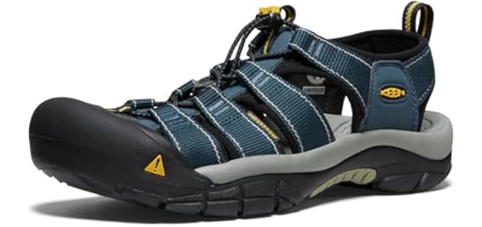 Keen Men's Newport H2 - Supportive Sandals for Hip Pain & Metatarsalgia