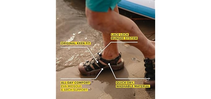 Keen Men's Newport - Sports Sandals for Long-Distance Walking