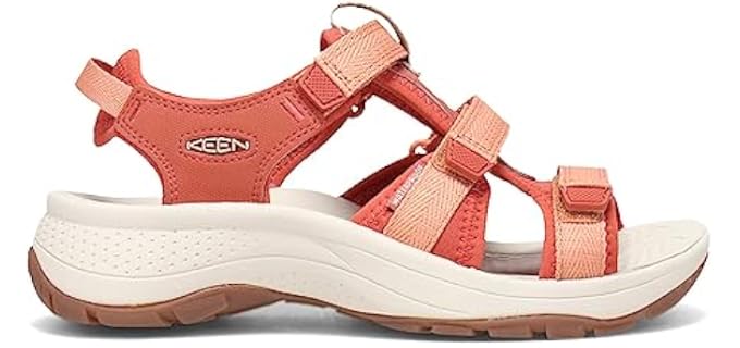 Keen Women's Astoria West - Wedge Sandals for Walking