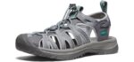 Keen Women's Whisper - Fisherman’s Sandal for Hammer Toes