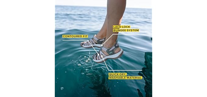 Keen Women's Whisper - Fisherman’s Sandal for Hammer Toes