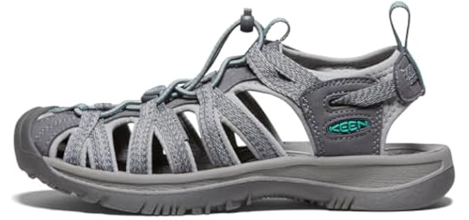 Keen Women's Whisper - Closed Toe Sandal for Bunions