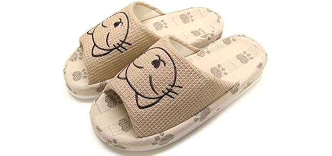 KNP Unisex Green Life - Japanese House Slippers