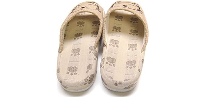 KNP Unisex Green Life - Japanese House Slippers