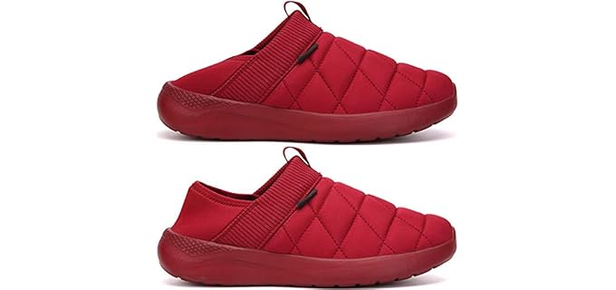 Kubua Men's Indoor and Outdoor - Slippers for Camping