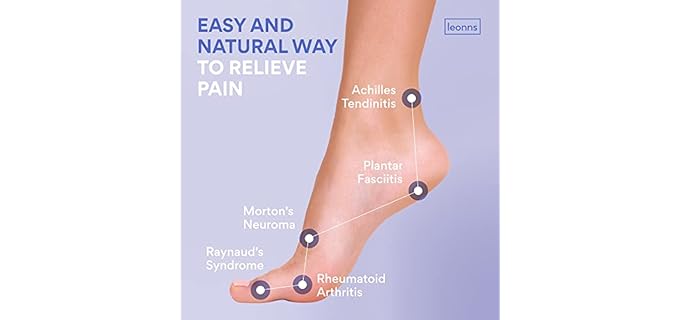 Leonns Men's Heated - Microwaveable Slippers